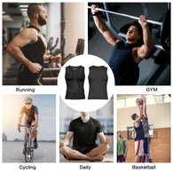 Load image into Gallery viewer, Men's Waist Trainer with One Belt Black